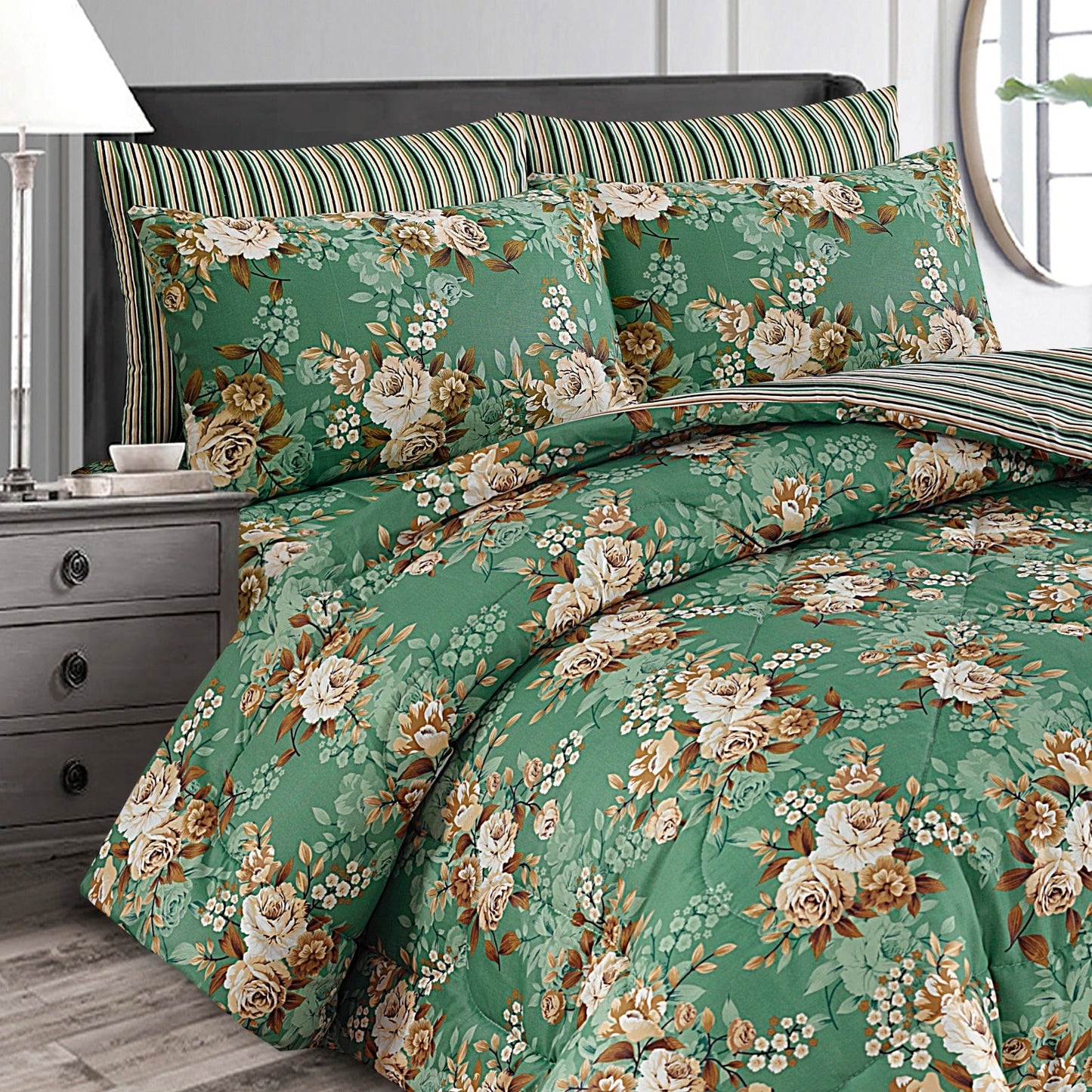 6 pc Winter Razai Set (Heavy Filling) RZ-45