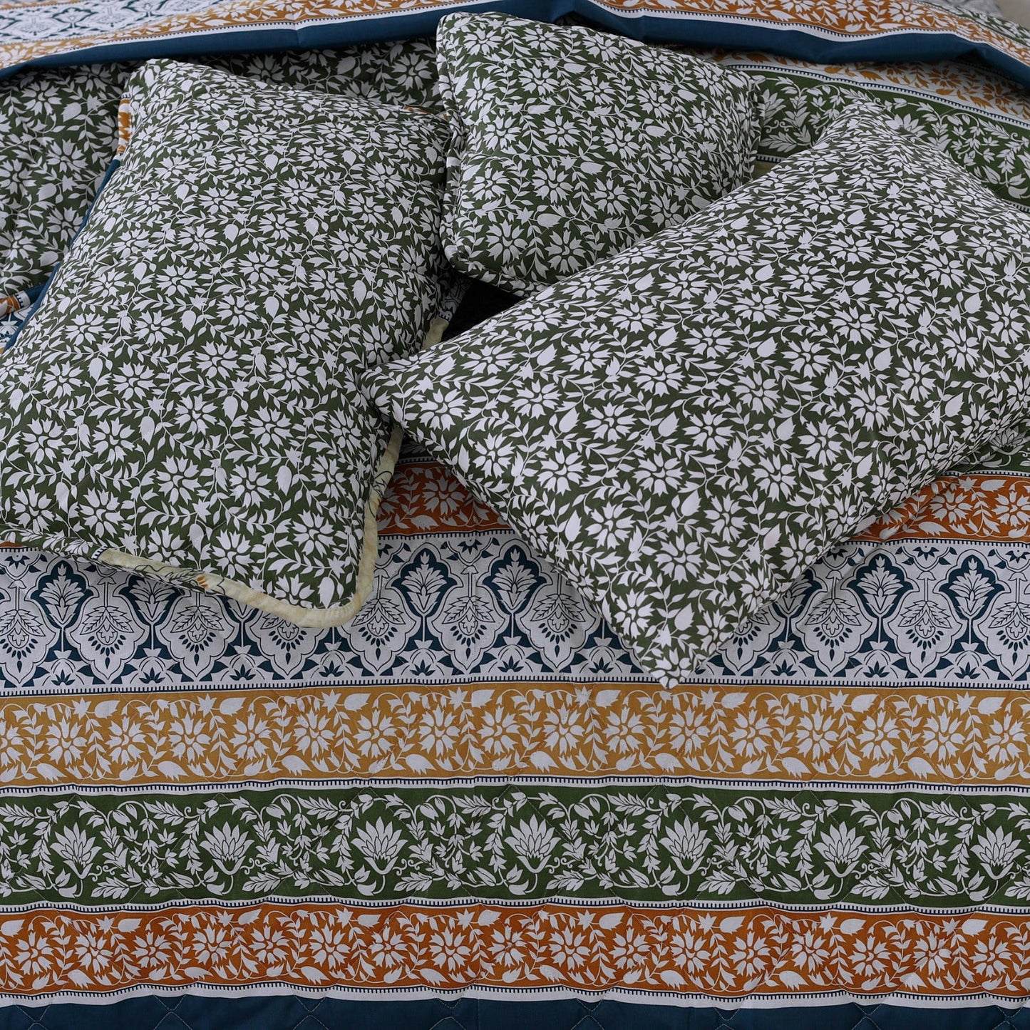 7 Pcs Comforter Set King Size Design KCC 95