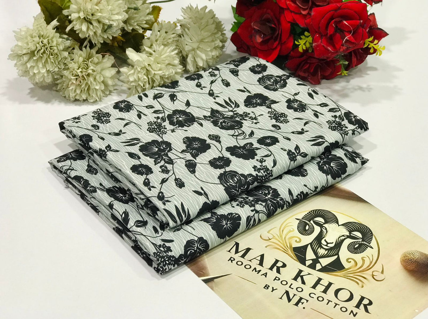 2 Piece – Cotton Digital Print Suit ( Design LS179)