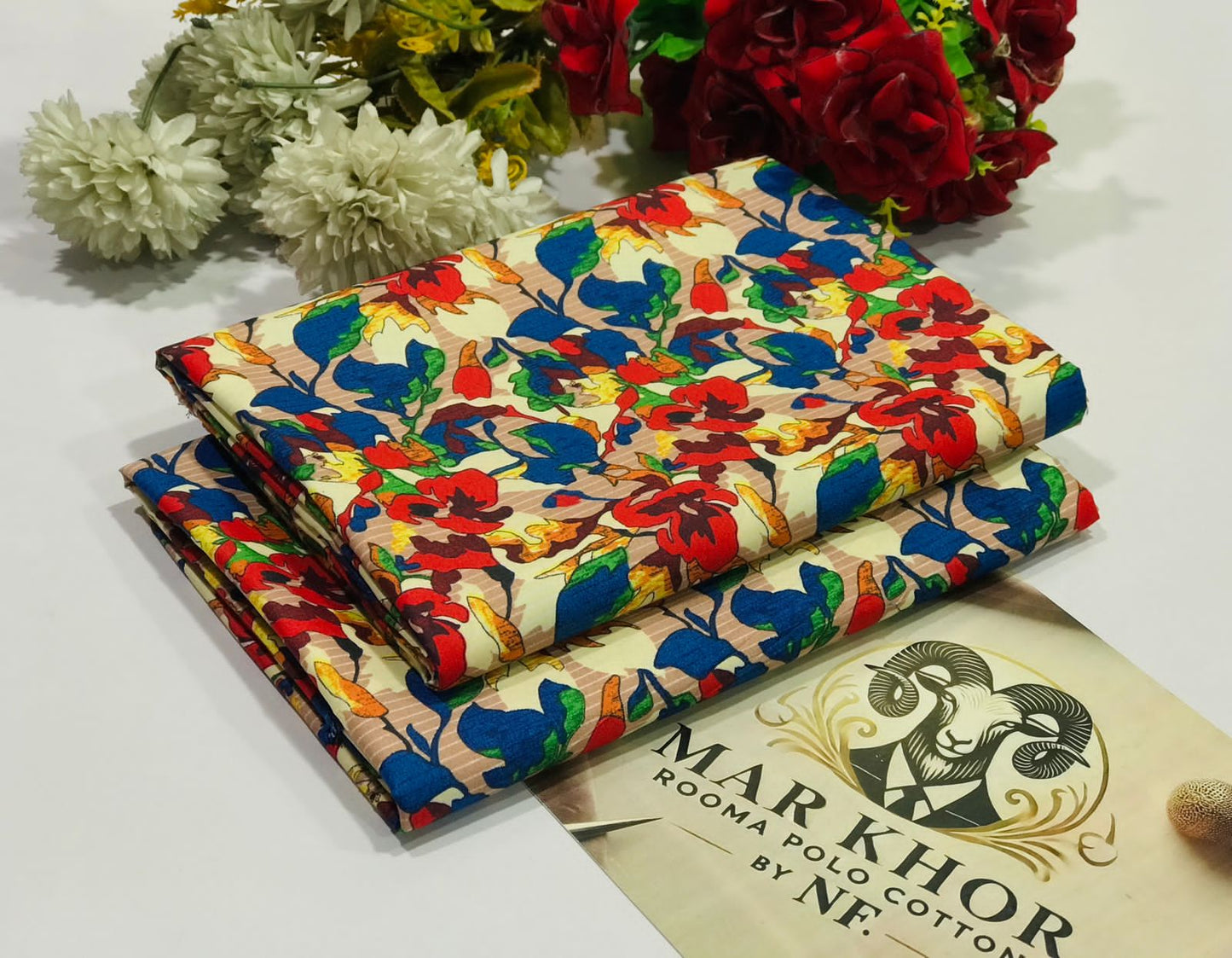 2 Piece – Cotton Digital Print Suit ( Design LS178)