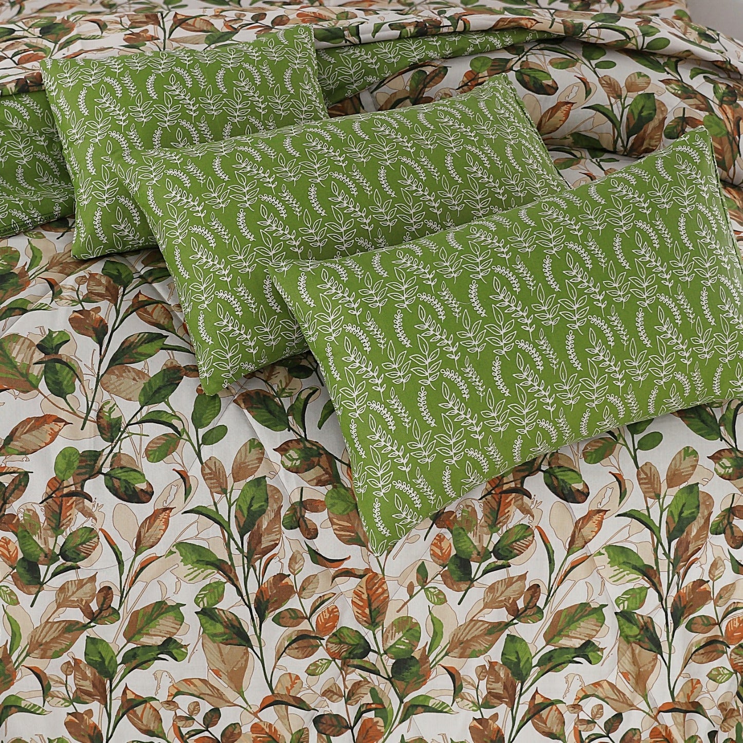 7 Pcs Comforter Set King Size Design KCC 00324