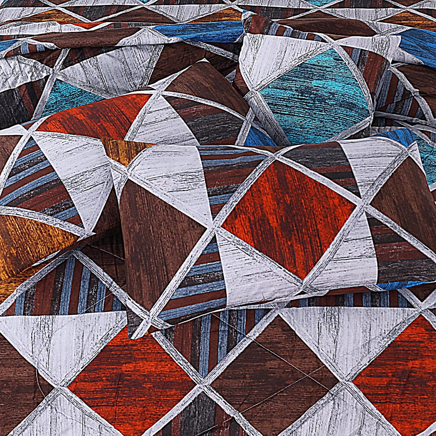 7 Pcs Comforter Set King Size Design KCC 00353