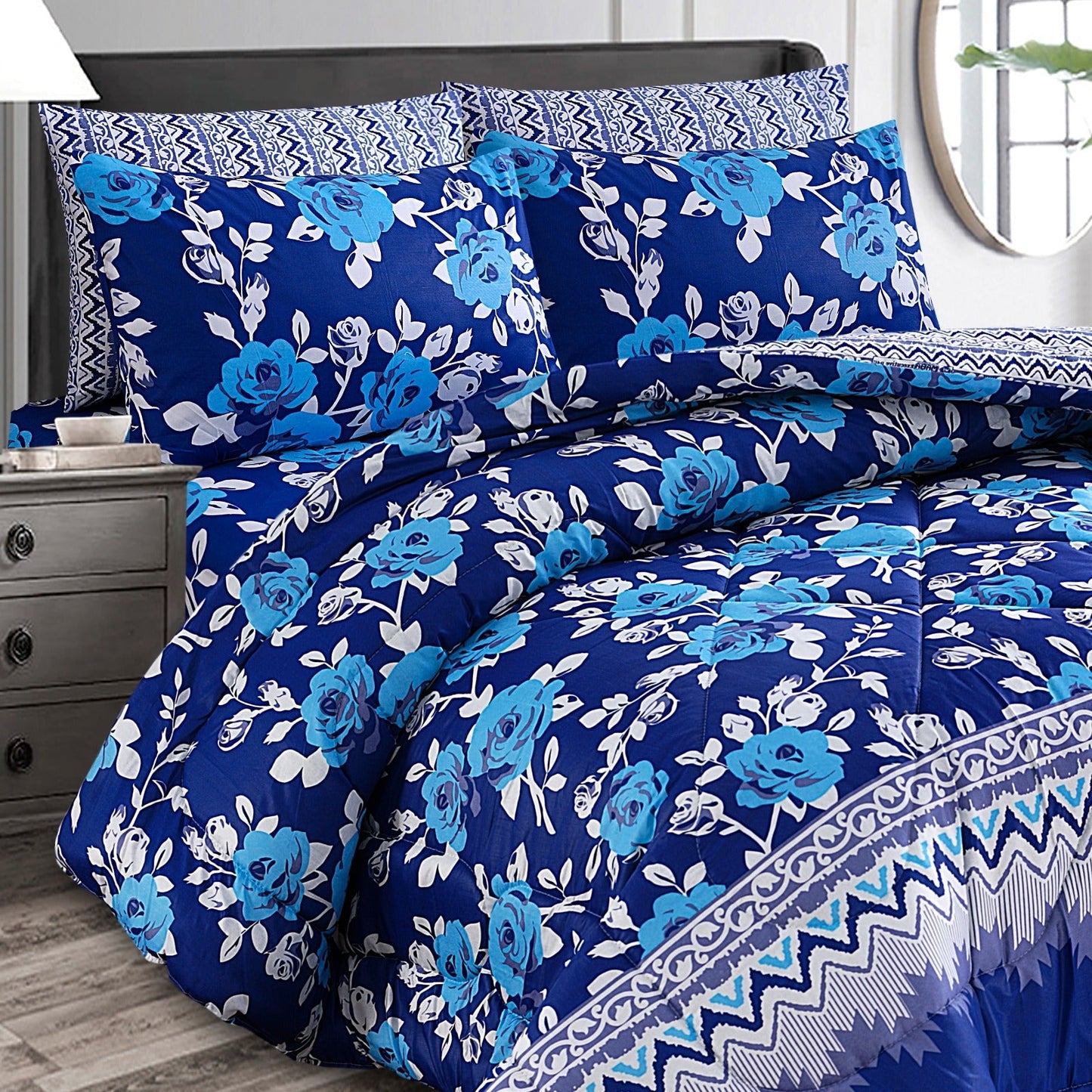 6 pc Winter Razai Set (Heavy Filling) RZ-46