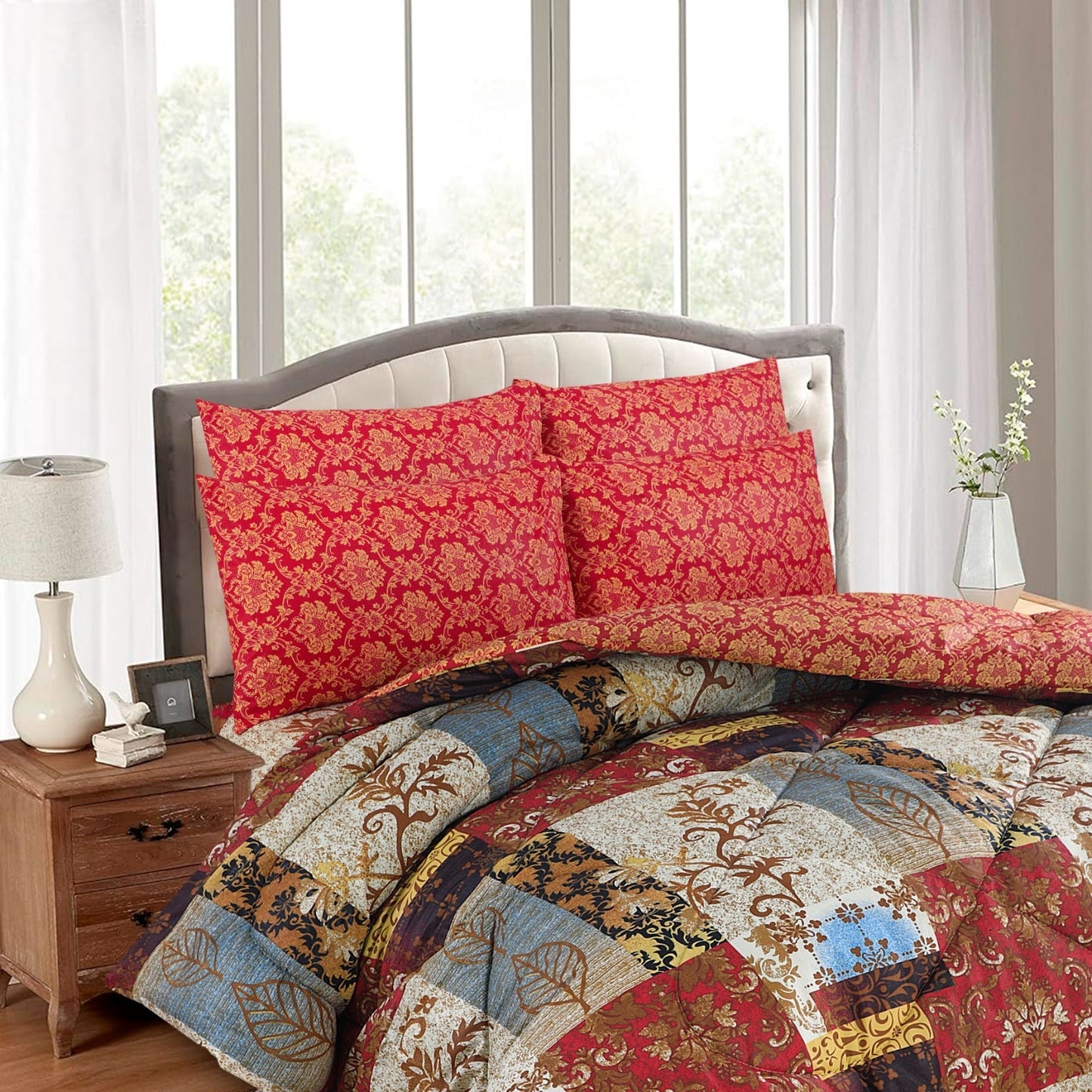 6 pc Winter Razai Set (Heavy Filling) RZ-15