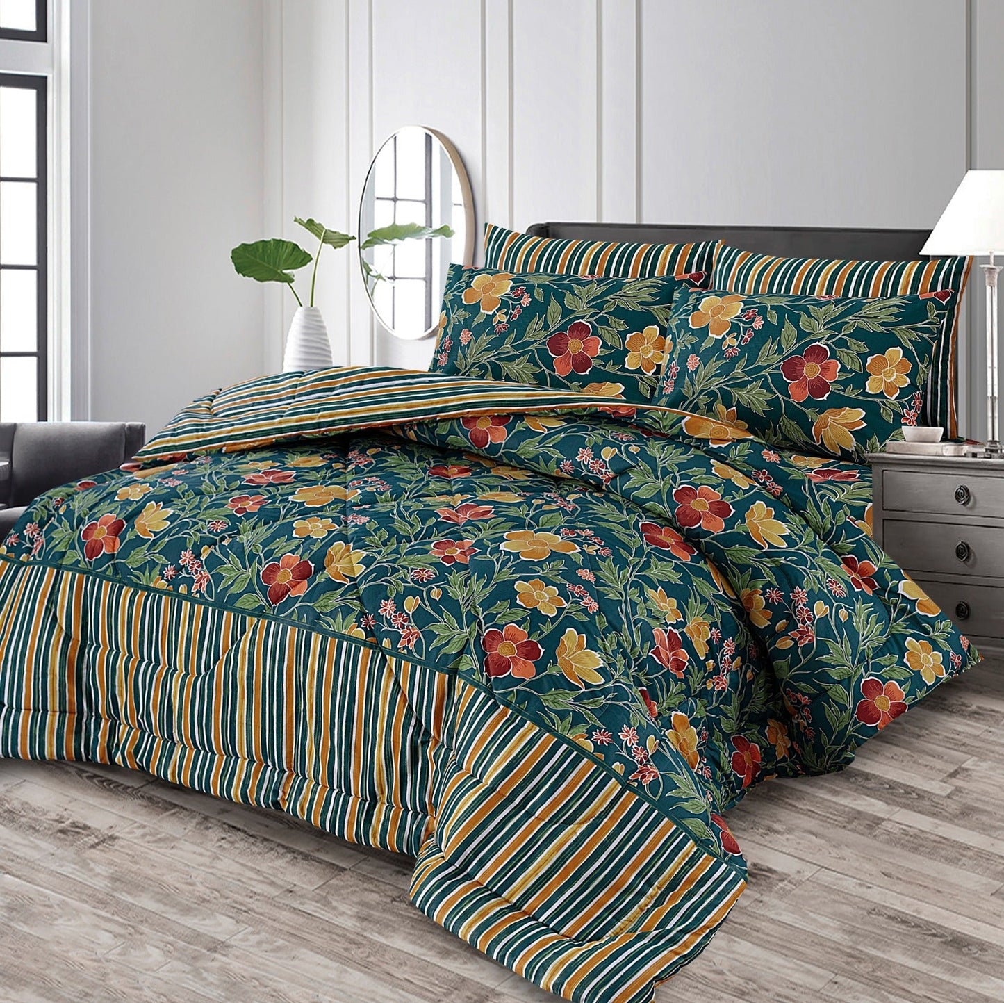 6 pc Winter Razai Set (Heavy Filling) RZ-51