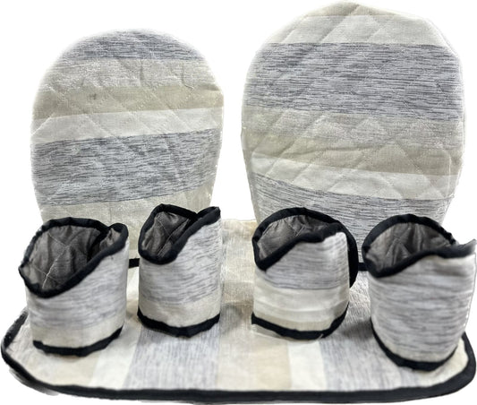 QUILTED 7PC COFFEE COZY SETS TCZ 002