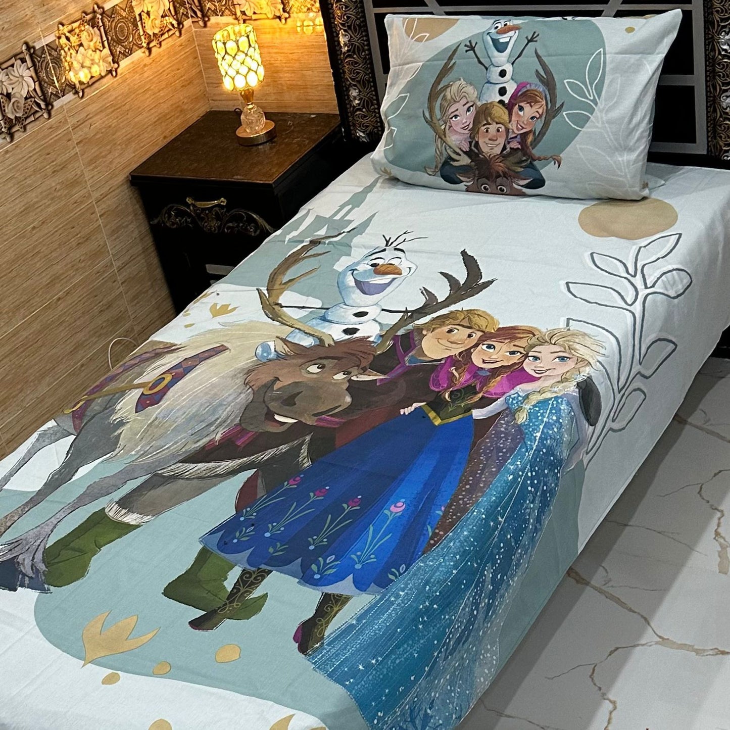 4 Pcs KIDS Single Pair Bedsheets (2x single bed sheets) KIDS 751