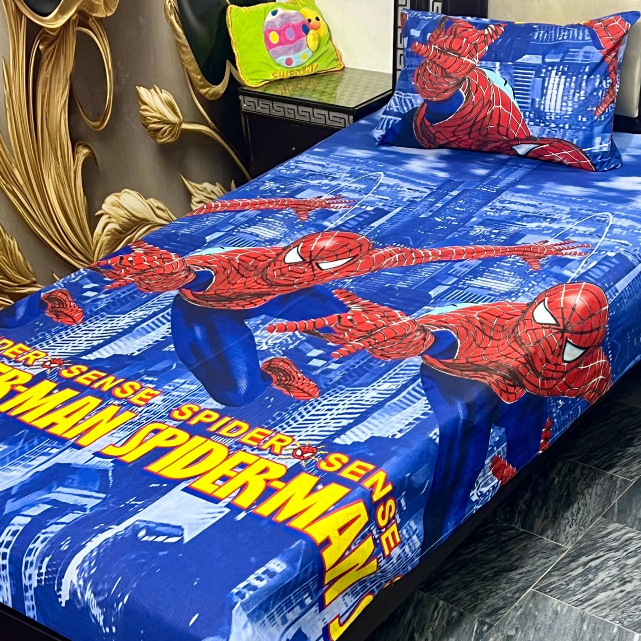 4 Pcs KIDS Single Pair Bedsheets (2x single bed sheets) KIDS 772