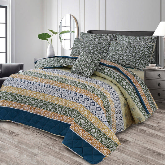 7 Pcs Comforter Set King Size Design KCC 95