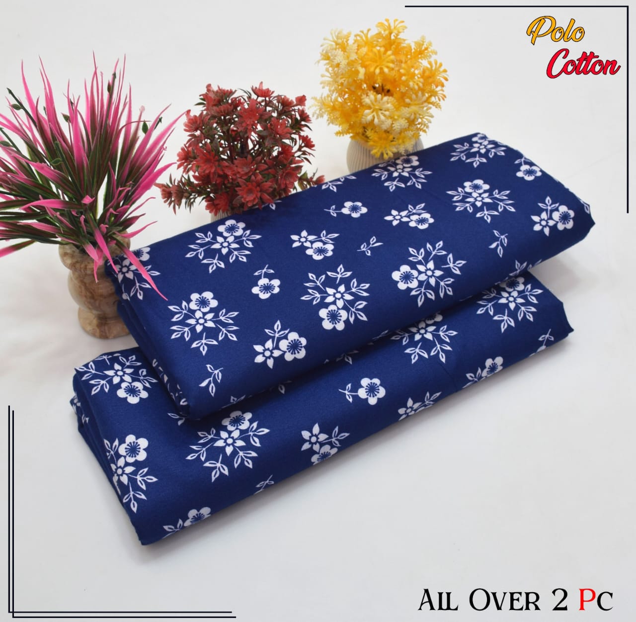 2 Piece – Cotton Digital Print Suit ( Design LS171)