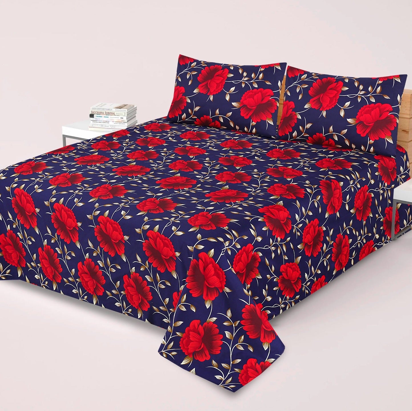 3 Pcs Bed sheet B-301