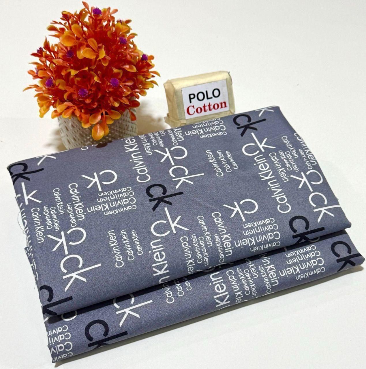 2 Piece – Cotton Digital Print Suit ( Design LS196)