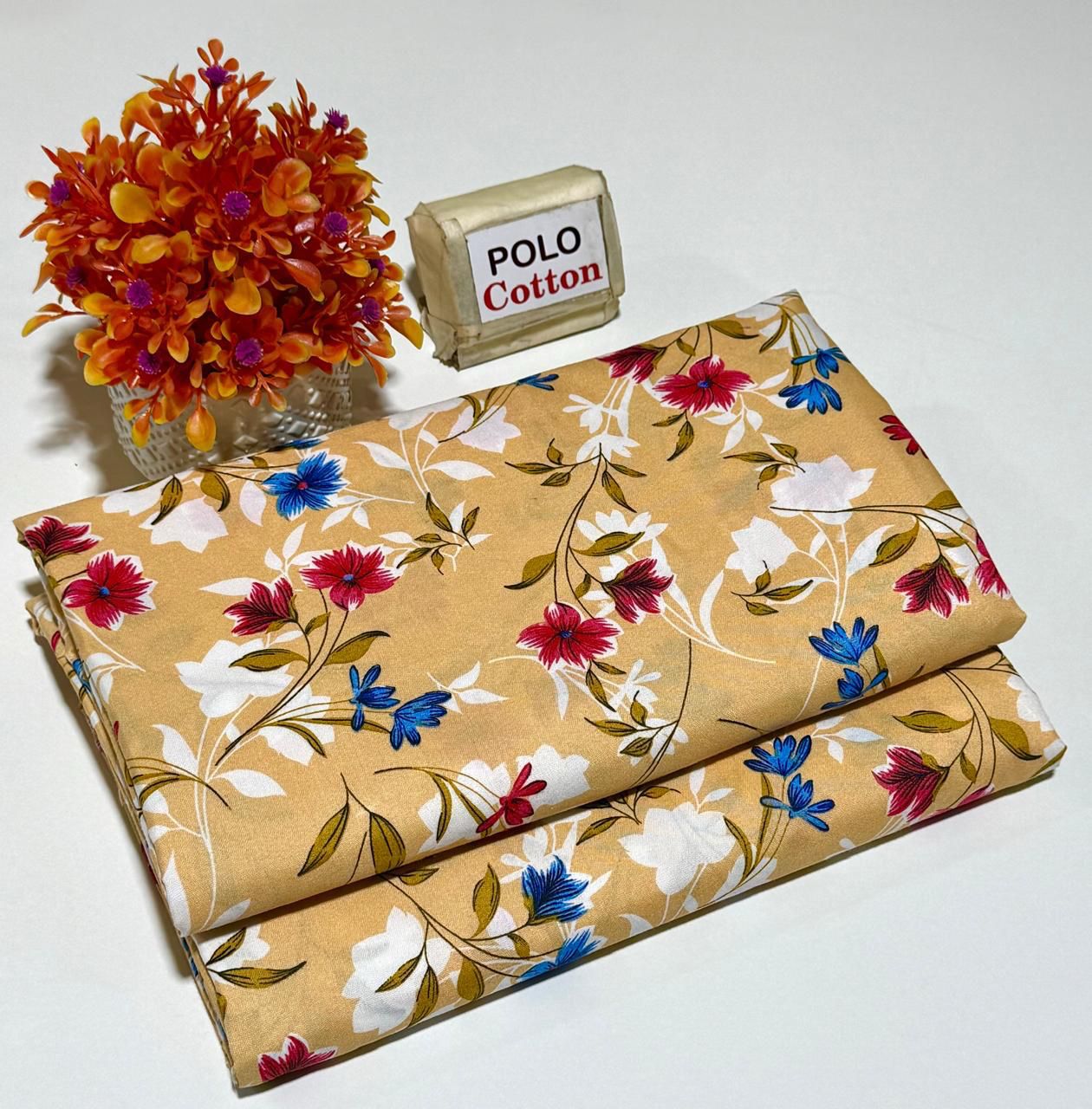 2 Piece – Cotton Digital Print Suit ( Design LS194)