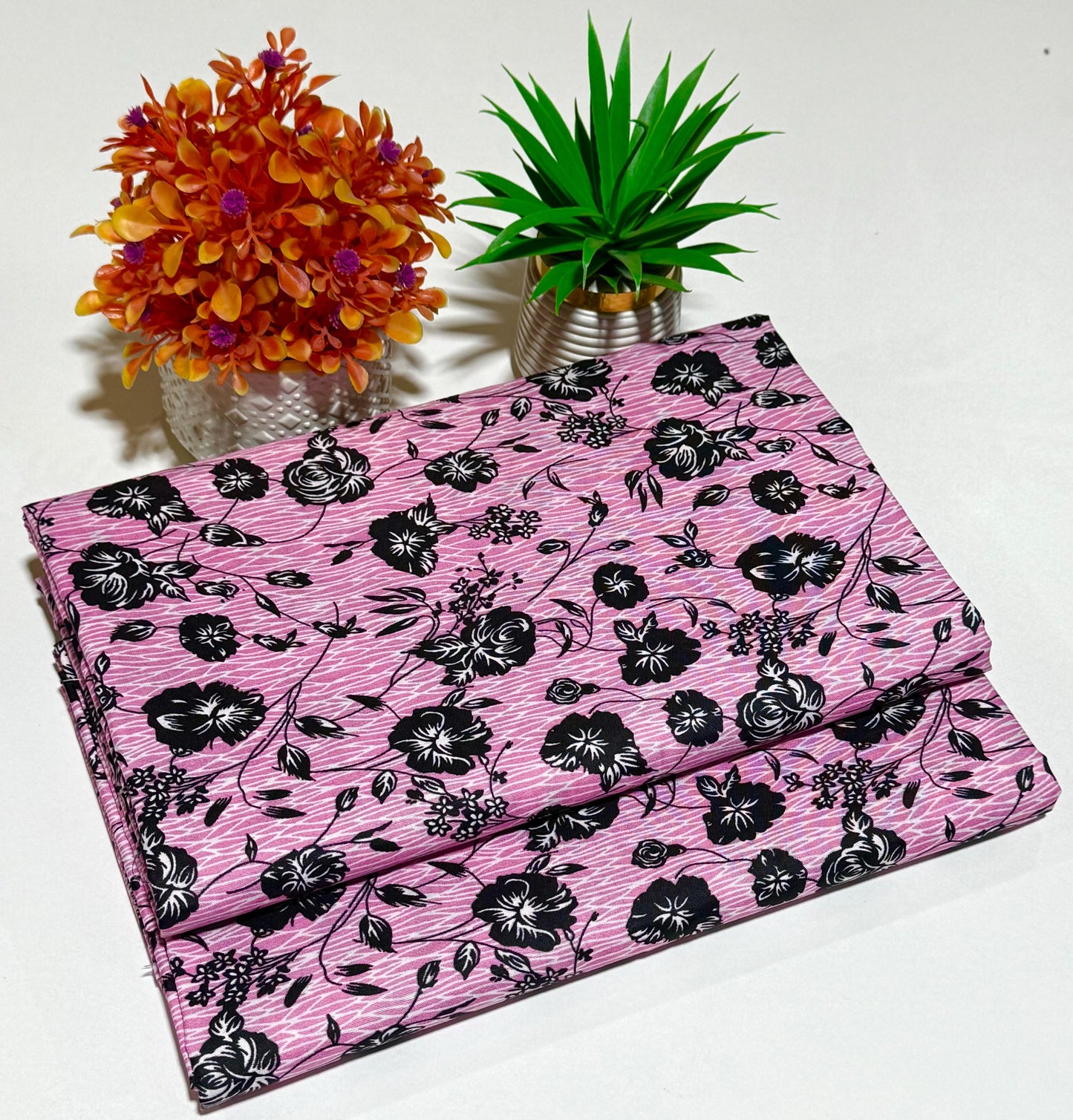 2 Piece – Cotton Digital Print Suit ( Design LS193)