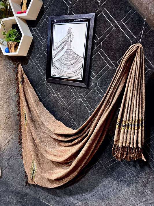 (Men's Velvet Shawl) 0220