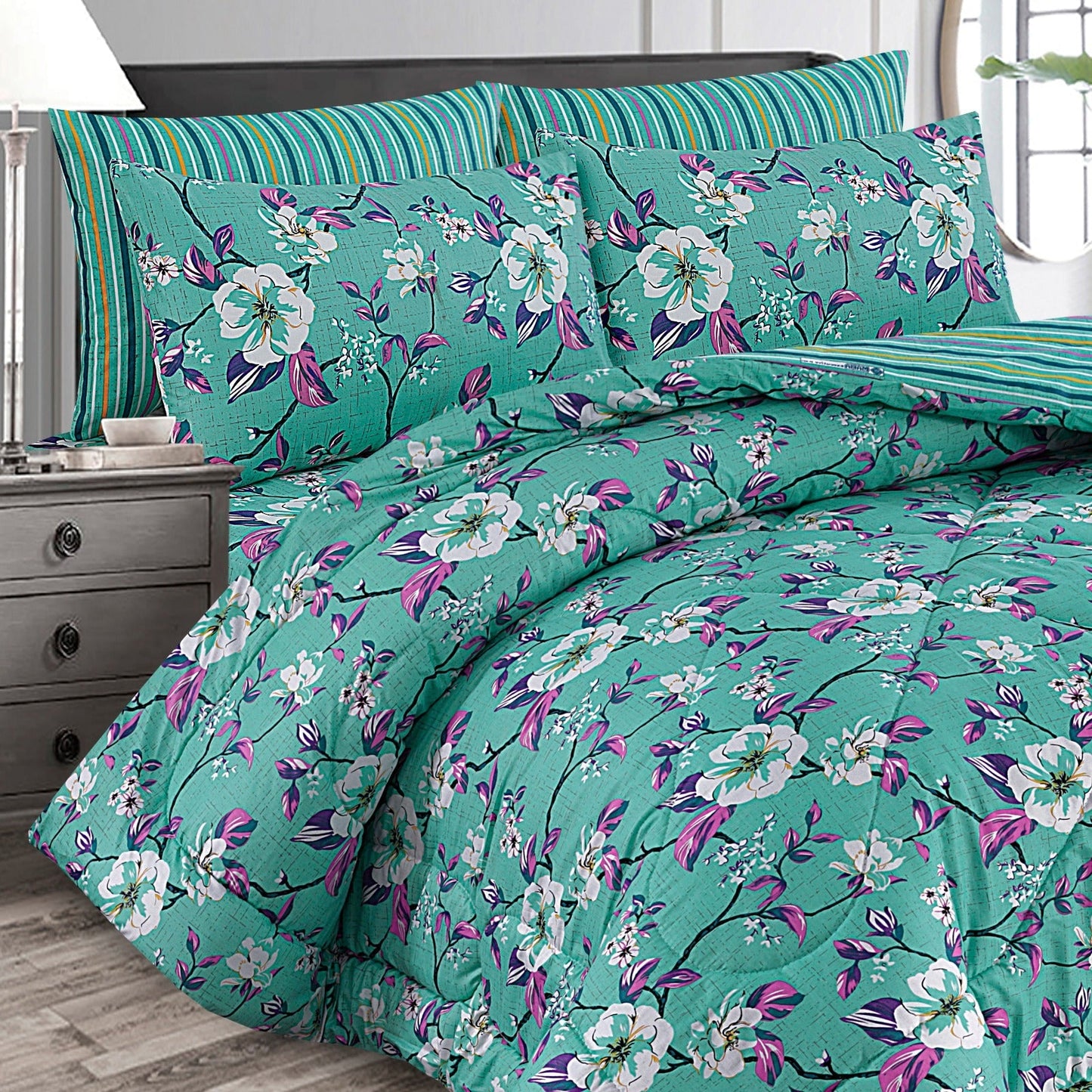 6 pc Winter Razai Set (Heavy Filling) RZ-55