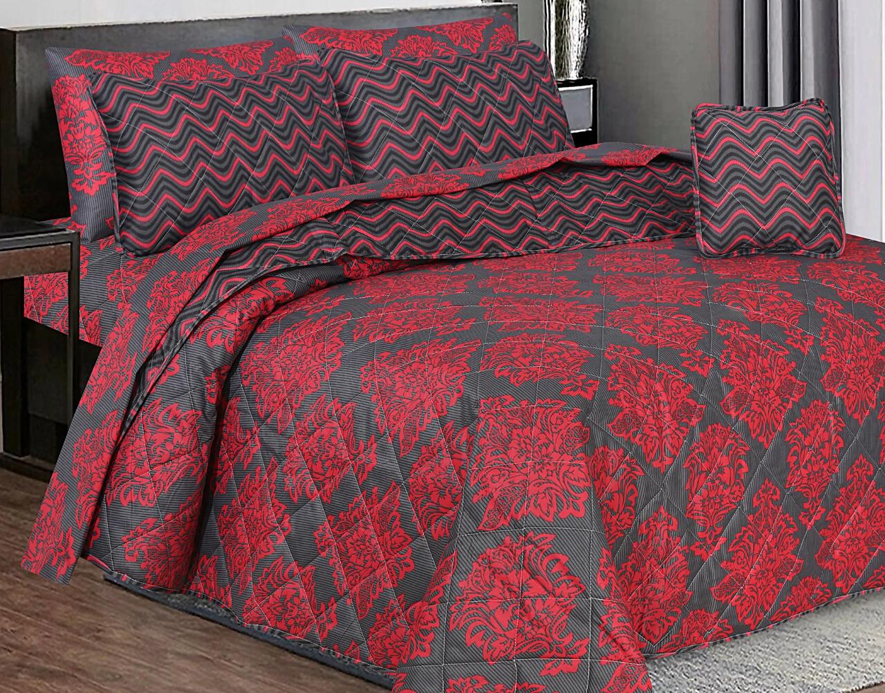 7 Pcs Comforter Set King Size Design KCC 65